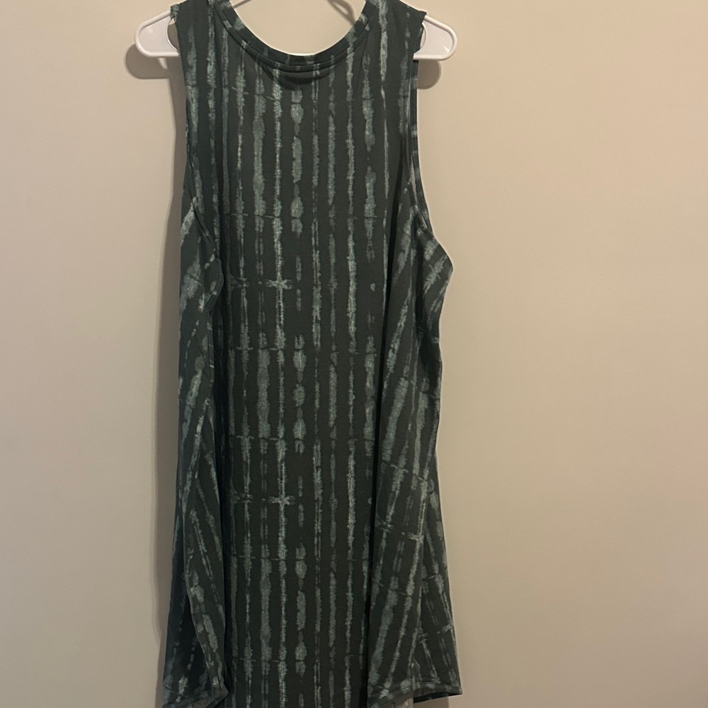 Wonderly green Striped sleeveless Dress - Picture 5 of 5